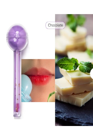 Lolipop Çift Taraflı Balm Ve Gloss Mor