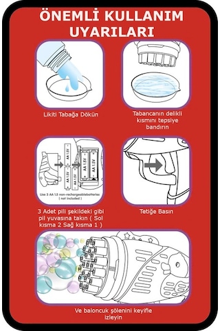 Mofy Baby 23 Kanal Pilli Baloncuk Makinesi Baloncuk Tabancası Köpük Tabancası Bubble Gun Ördek