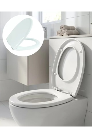 Home Universal Klozet Kapağı Kolay Montaj Kaydırmaz Alt Ped Dayanıklı Banyo Aksesuarı Çok Renkli