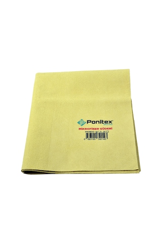 Ponitex 3610 Mikrofiber Güderi Oto Kurulama & Temizlik Bezi  50 x 60 24 Adet