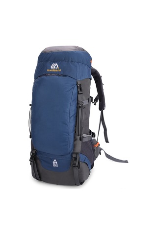 Yuntech01 65l Büyük Kapasiteli Su Geçirmez Sırt Çantası - Kamp Ve Seyahat İçin Mükemmel Koyu Mavi