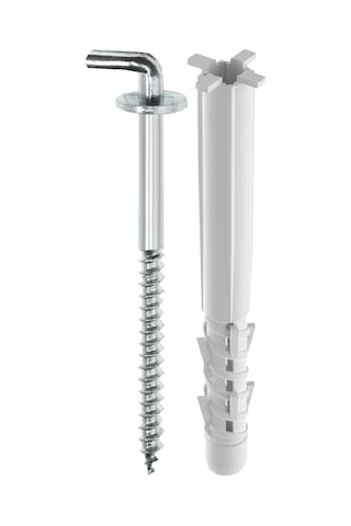 Tox Pirat 8 80 Mm Köşebent Kancalı Set Dübel & Kanca Seti 2x2ad