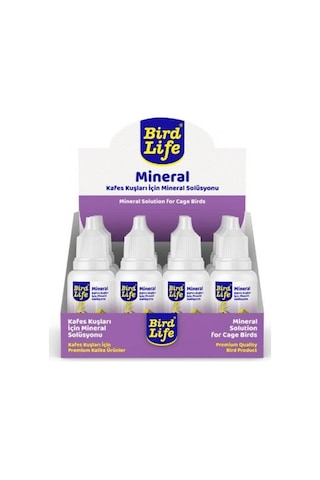 BİRDLİFE MİNERAL 25ML /Kuşlar için Mineral Takviyesi
