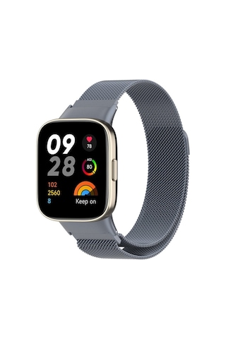 Xiaomi Redmi Watch 3 Active Kordon Milano Loop Metal Kordon