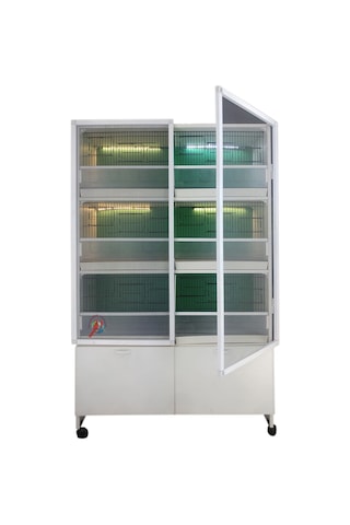 İstanbul Kafes Model 6D Pvc Kuş Dolabı
