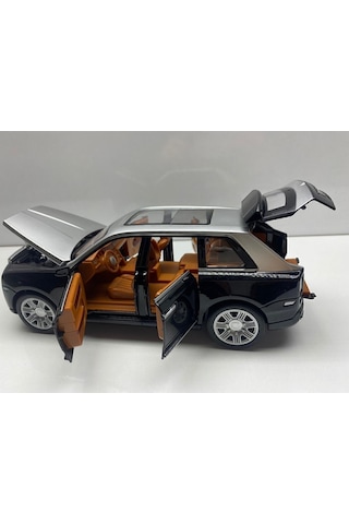Rolls Royce Metal Model Araba Metal Oyuncak Araba 1.24 Koleksiyon Araba Kapılar Açılır Sesli Işıklı Kırmızı