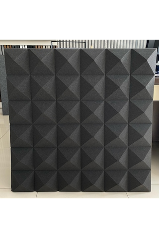 Türkeli 75mm Pro Akustik Piramit Panel 95x95
