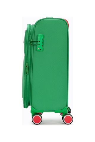 United Colors Of Benetton Ultra Light Kumaş Kabin Boy Valiz Yeşil Bnt2800
