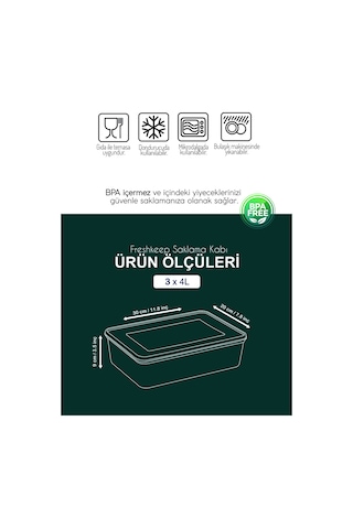 Freshkeep 6 Lı 4l Bej Saklama Kabı - Gıda Koruma, Mikrodalga Ve Dondurucu Uyumlu Şampanya