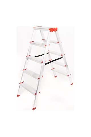 Alüminyum Çift Çıkışlı 5 Basamaklı Merdiven 109 Cm Accm.03