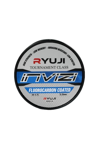 Ryuji Invizi 1000m Fluorocarbon Coated Misina 0,35mm 0,35mm