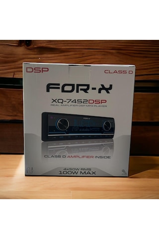 For-x Xq-7452dsp Oto Teyp 4x100 4 Kanal Amfi Çıkış 4v