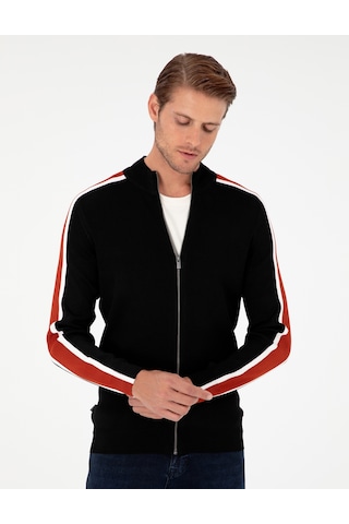 Pierre Cardin Erkek Siyah Hırka Triko 50296447-vr046 Siyah