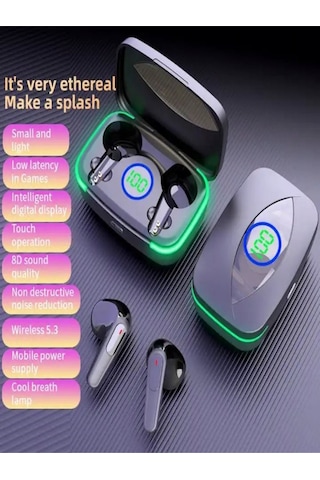 Time&Tech M80 Bluetooth 5.4 Kulak İçi Oyuncu Kulaklığı