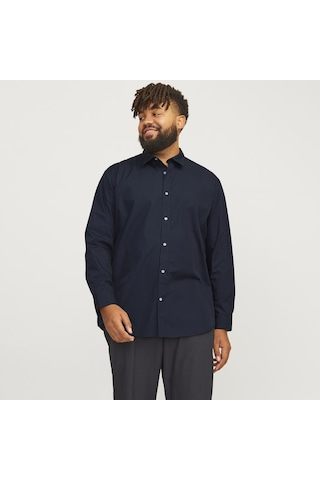 Jack & Jones Büyük Beden Uzun Kollu Gömlek - Joe - 12200623 Çok Renkli