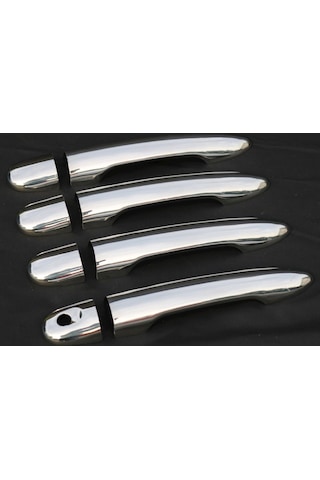 Renault Clio 3 Grandtour Krom Kapı Kolu Takımı Paslanmaz Çelik N11.543