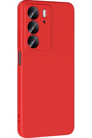 Gld-spt- Newface Realme C75 4g First Silikon - Kırmızı