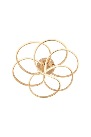 Samyeli Gold Kumandalı Ve Dimerli Beyaz, Sarı, Gün Işığı Ledli Plafonyer Avize Sb-ld-511 Gold