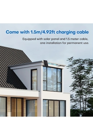 Besthome1 Dream011 3w Güneş Enerjili Şarj Cihazı, Siyah, 2 Adet