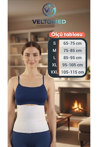Xxl Beden Unisex Yün Korse- Sıcak Tutar - Bel  Fıtık Bel Kuşağı, Giydirmeli Yün Bel Korsesi XXL