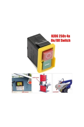 Kedu Kjd 6 Şalter Switch 250 V 4 Pin (409108813)