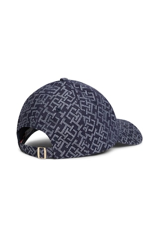 Tommy Hilfiger Th Monogram Jacq Cap Kadın Mavi Şapka - Aw0aw18331