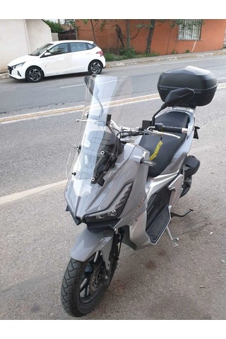 Motocam Motolüx Wow 150 Ön Cam 2023-2026 Model 65cm Şeffaf Renkli 4mm Orta Boylu