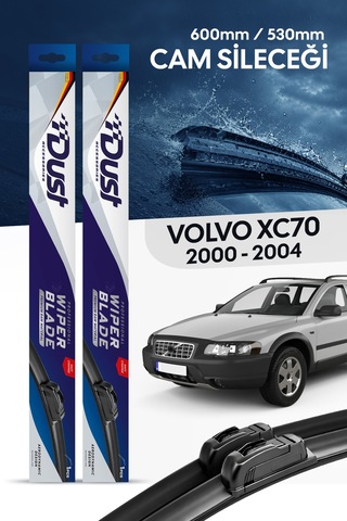 Volvo Xc70 Silecek Takımı 2000-2004 Uyumlu 600mm/530mm