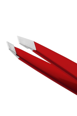 Tweezerman Slant Tweezer Signature Red - İkonik Kırmızı Cımbız
