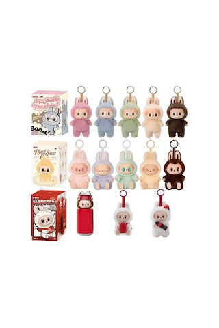 Yüksek Kaliteli Labubu Kör Kutu Anime Figürü Kolye Akın Modeli Oyuncak Canavar Labubu2d-c With Box Labubu2d-c