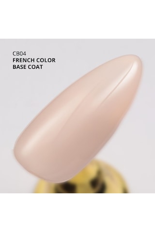 Momo Professional Kalıcı Oje French Color Base Coat Cb04 Açık Bej 10 Ml
