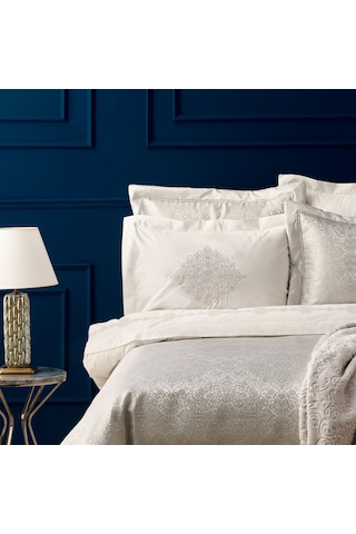 Karaca Home Maira Gri 8 Parça Çeyiz Seti Gri