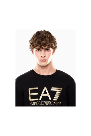 Ea7 7m001191af17787 Logo S Erkek Sweatshirt Siyah