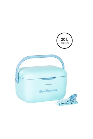 Emsan Ice Master Thermos Box 20 Litre Mavi Çok Renkli
