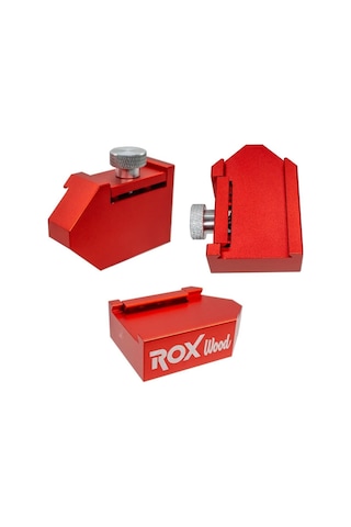 Rox Wood 0162 Alüminyum Cetvel Tutucu Gönye 45 - 90