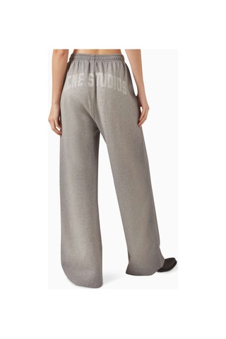Acne Studios Sweatpants - Pamuklu Polar - Organik Pamuk - Rahat Kesim - Yan Cepler İle Gri