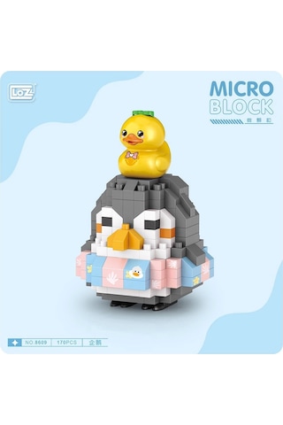 Lz8609 Loz Penguen Blok Seti Mini Poşet - Life Çok Renkli
