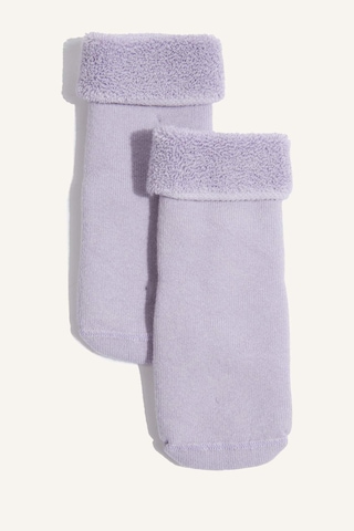 Defacto Kız Bebek Kaydırmaz Taban 3lü Pamuklu Uzun Çorap F6734a5nskr1 Çok Renkli