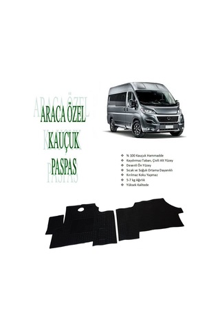 Fiat Ducato 2014 Sonrası Kauçuk Paspas