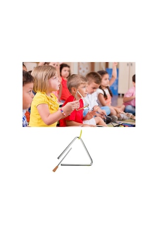 Perkusyon Ritim Ucgen Zil 15 Cm Donizetti