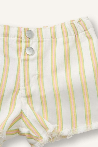Defacto Gabardin Şort Kız Bebek H6572a526hsyl273 Sarı-yl273