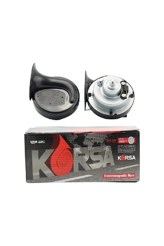 Korsa Salyangoz Dadat Korna Takımı Tek Fişli 12v