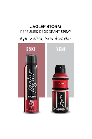 Jagler Storm Erkek Sprey Deodorant 150 ML