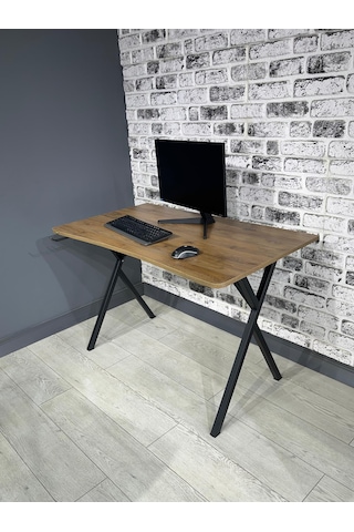 Heygaming Profesyonel Oyuncu Masası Ceviz Bilgisayar Çalışma Masa