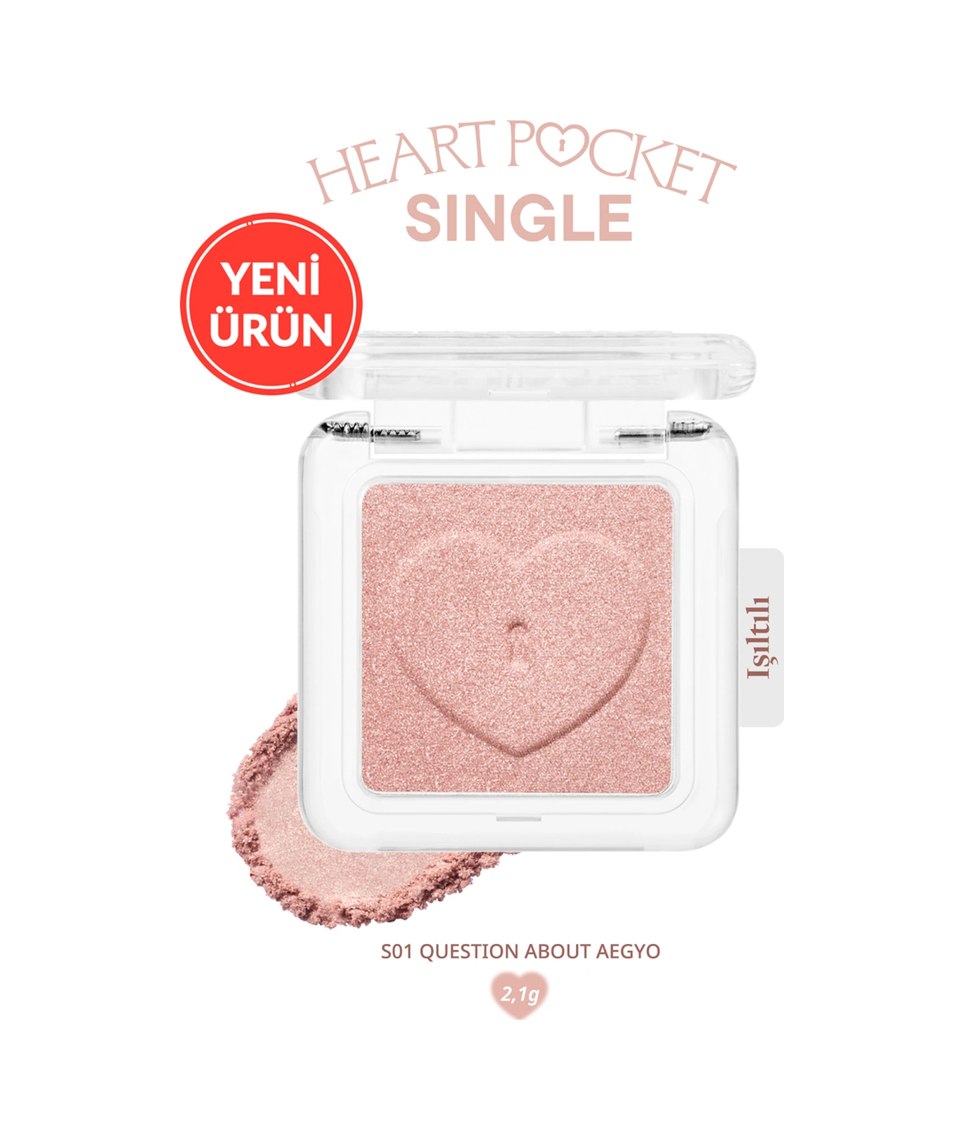 Peripera Heart Pocket Single S01 Question About Aegyo-sal