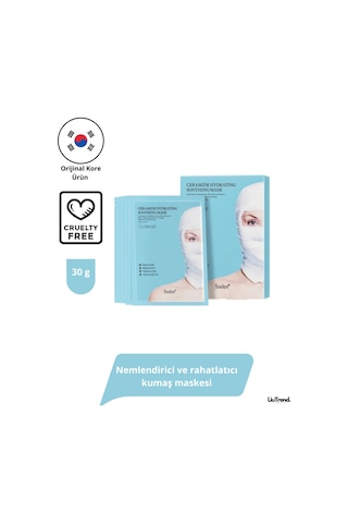 Sudee Ceramide Hydrating Soothing Mask 30 Ml 5 Ad Nemlendirici Ve Rahatlatıcı Kumaş Maskesi