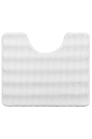Plato Halı Kaymaz Taban Bubble Beyaz Banyo Takımı 0.60x100-0.60x0.50-0.60x0.50