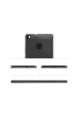 Huawei P10 Lite İle Uyumlu Kılıf Şeffaf Esnek Silikon Telefon Kılıfı Kapak