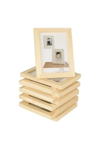 Doğal Ahşap Renkli 13x18 Cm Resim Çerçevesi - Kolaj Ve Duvar Galerisi