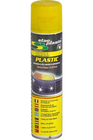 Stac Plastic 400 Ml Tampon Plastik Parlatıcı Sprey Br0900101